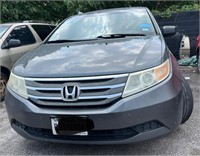 KEY FEE $120 CRANK 2011 HONDA ODYSSEY-B047219