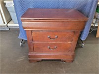 (2) Small Mid Century Night Stand 27" ×16" ×27.5"