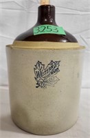 Western Stoneware Maple Leaf Jug