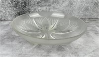 Verlys Papyrus Frosted Glass Bowl