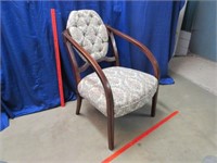older arm chair (deco look-tufted back)