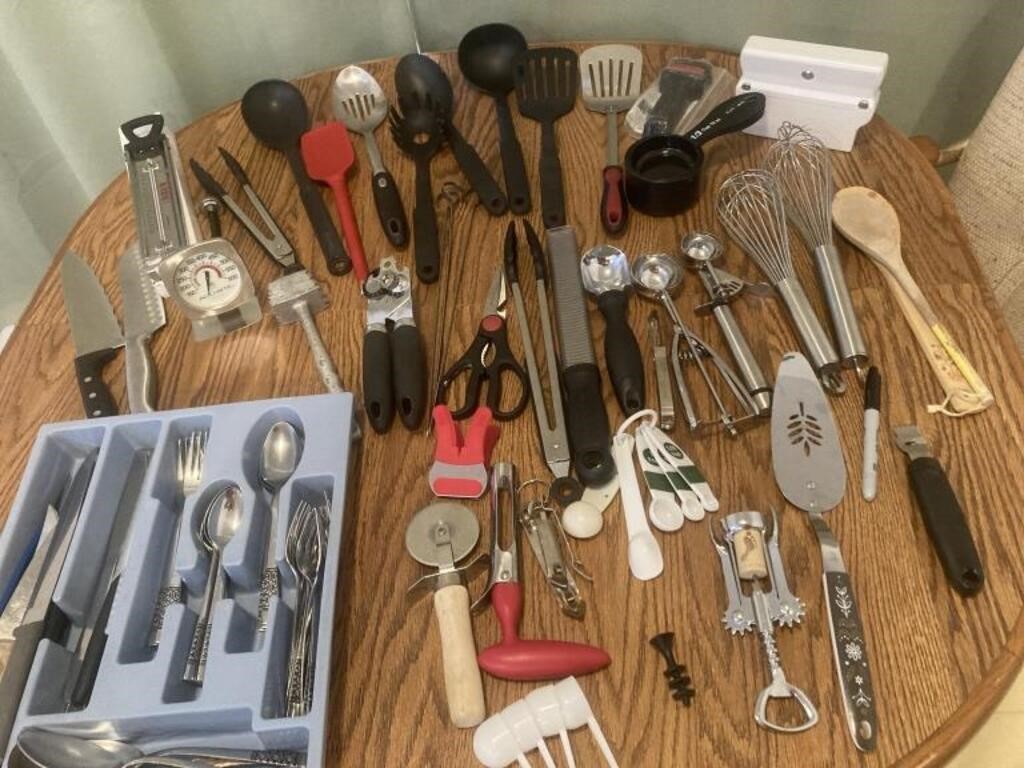 Large Lot Kitchen Utensils