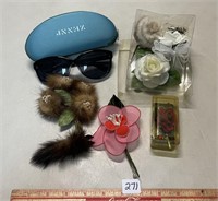 GREAT MIXED LOT WITH SUNGLASSES AND MORE
