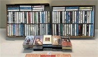 LARGE LOT OF CASSETTE TAPES MUSIC COLLECTION
