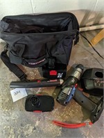 Craftsman Drill, Flashlight and 2 Batteries