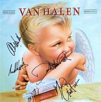 Van Halen signed 1984 album
