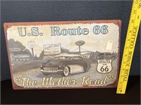 U.S. Route 66 Metal Sign