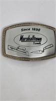 Marshalltown Trowels belt buckle