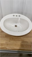 Oval unused 20” sink