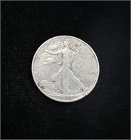 1938 Walking Liberty Half Dollar