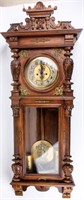 Lovely Ornate Antique Wall Clock