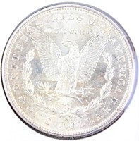 Coin 1881-S Morgan Silver Dollar BU PL