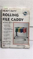 NEW Rolling File Caddy T14F