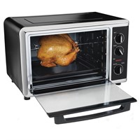 Hamilton Beach Black Countertop Oven with conv