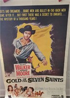 Poster - Gold of the Seven Saints 1961