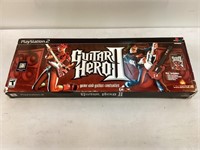 Playstation PS2 Guitar Hero w/Box Model PSLBH2-W