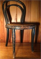 Child's Bent Wood Caim Bottom Chair