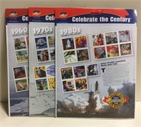 Celebrate Century Stamp Collection New 60s-80s