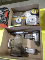 (2)Boxes of Grinding  Wheels, Air Ratchets,