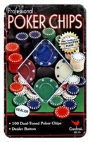 Poker 100 Professional Poker Chip Set - Used