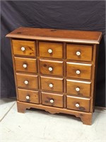 19TH CENTURY 9 DRAWER APOTHECARY