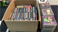 Roughly 200 +/- CDs variety lots of rock