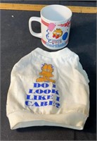 Vintage Garfield Mug And Baby Shirt