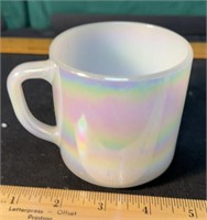 Vintage Federal Glass Usa Moonglow Iridescent