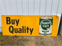 Quaker State Motor Oil Buy Quality Metal Sign