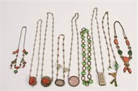 Lot of Vintage Chinese Necklaces