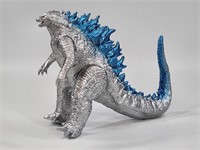 SILVER & BLUE VINYL GODZILLA FIGURE