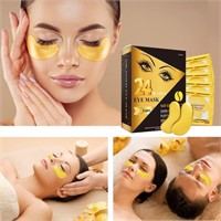 Under Eye Patches (30 Pairs)-Eye Masks 24K Gold