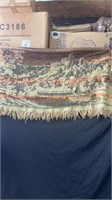 55” VIntage Tapestry w/ Town Design