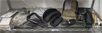 ASSORTED MILITARY LOT, GLASSES, MAPS, GOGGLES,