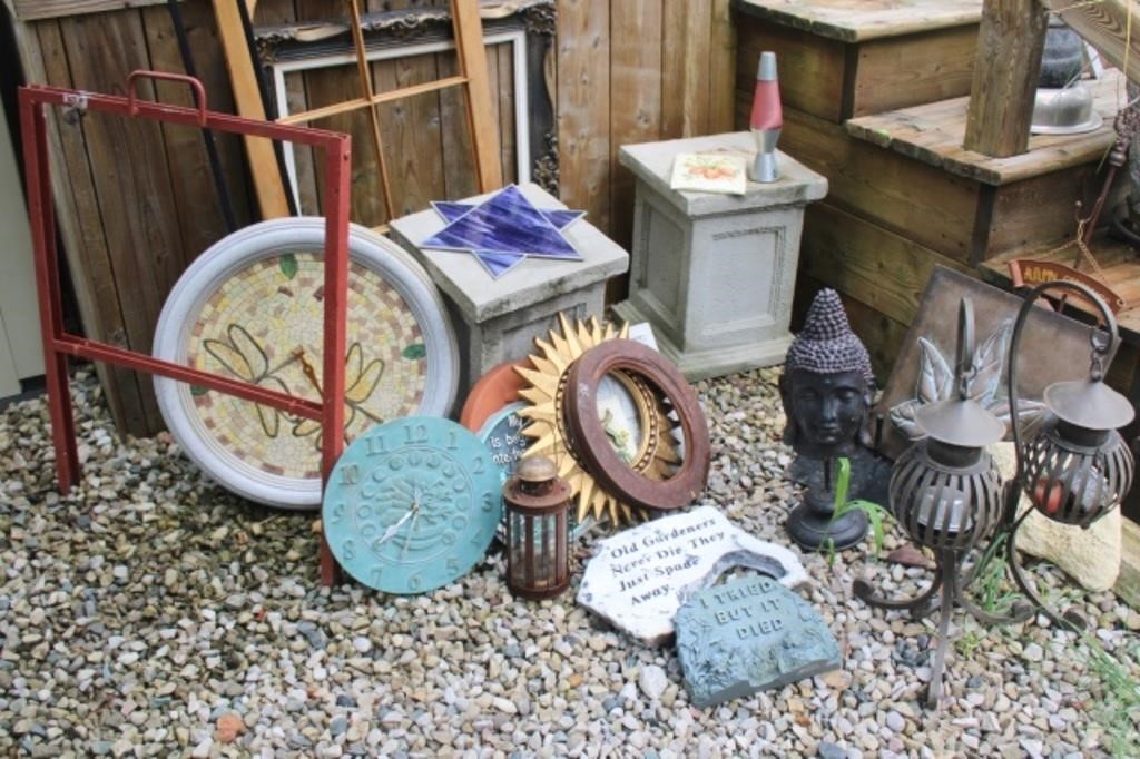 Large Collection of Garden Decor