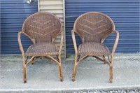 Woven Outdoor Chairs