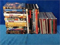 Assortment of DVD's & CD's
