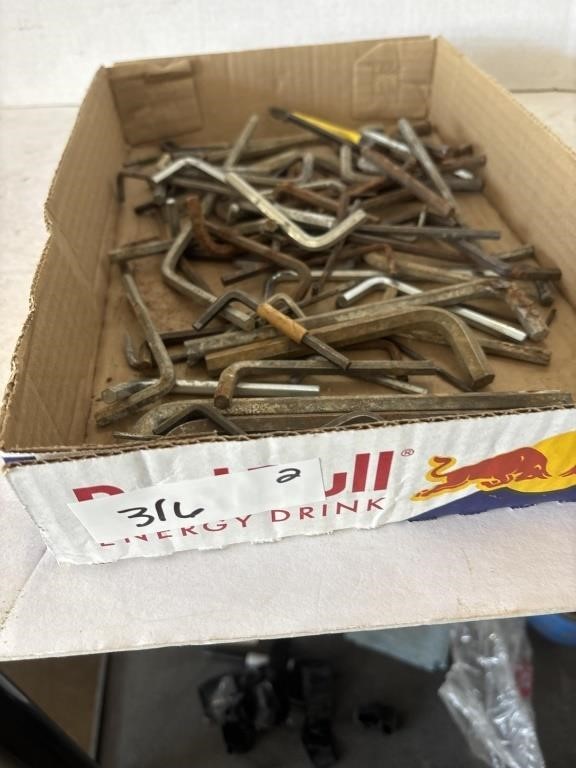 Flat of Allen Wrenches