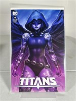 TITANS #4 - NATE SZERDY COVER