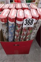 (12) Packages of Christmas Wrapping Paper