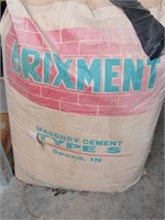 Bag of Type S Masonry Cement