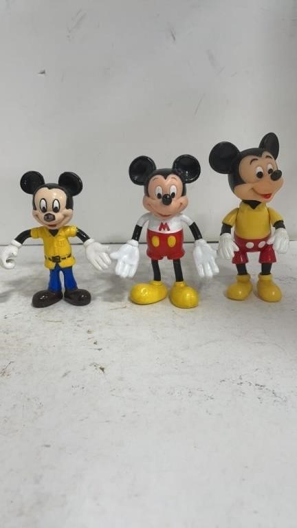 Mickey Mouse Figure Lot