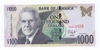 2011 Jamaica $1000 Note