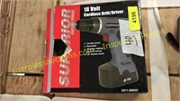 Superior 18V cordless drill/driver