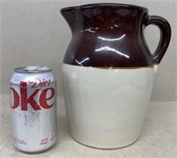 Stoneware pitcher