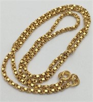 14k Gold Italy Chain Necklace