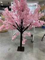 Cherry Blossoms Artificial Flowers Tree Pink