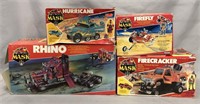 1986/87 Kenner MASK, Lot of 4 Boxed Vehicles