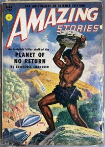 Amazing Stories Vol.25 # 1951 Pulp Magazine