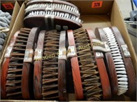 GROUP OF 10 NEW HORSE BRUSHES